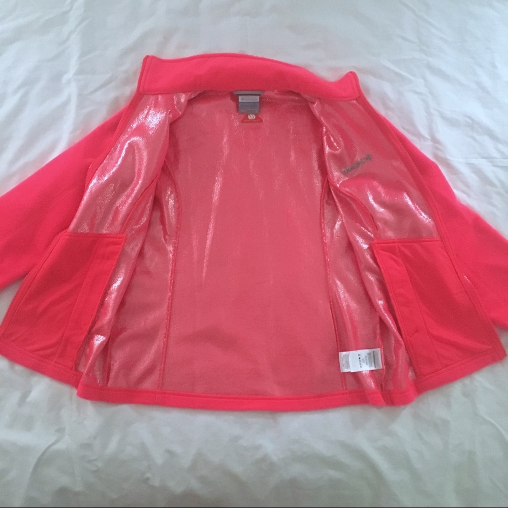 SOLD! 💚Columbia Pink Omni-heat Fleece NWOT - Picture 3 of 7